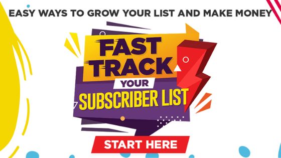 how to build an email list fast