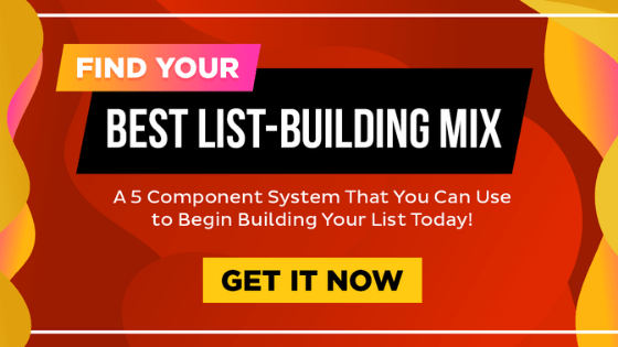 Email marketing list building